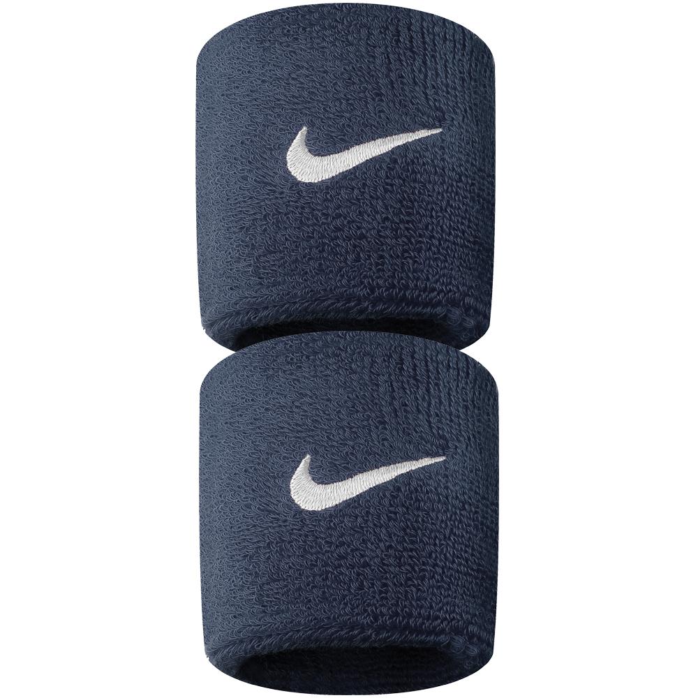 Nike Swoosh Wristbands 2 Pack - Navy