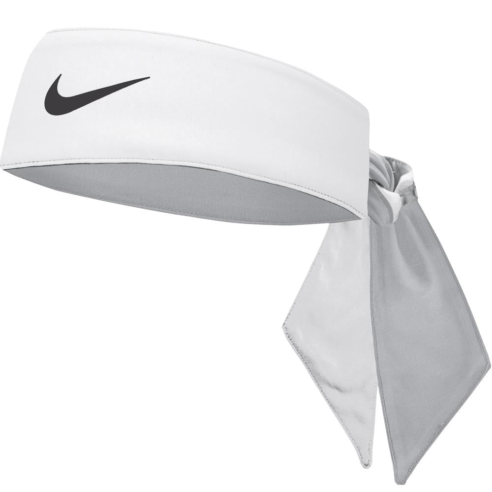 Nike DriFit Cooling Head Tie - White/Wolf Grey/Black