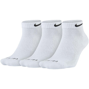 Nike Everyday Plus Cushion Low Cut Socks - White/Black