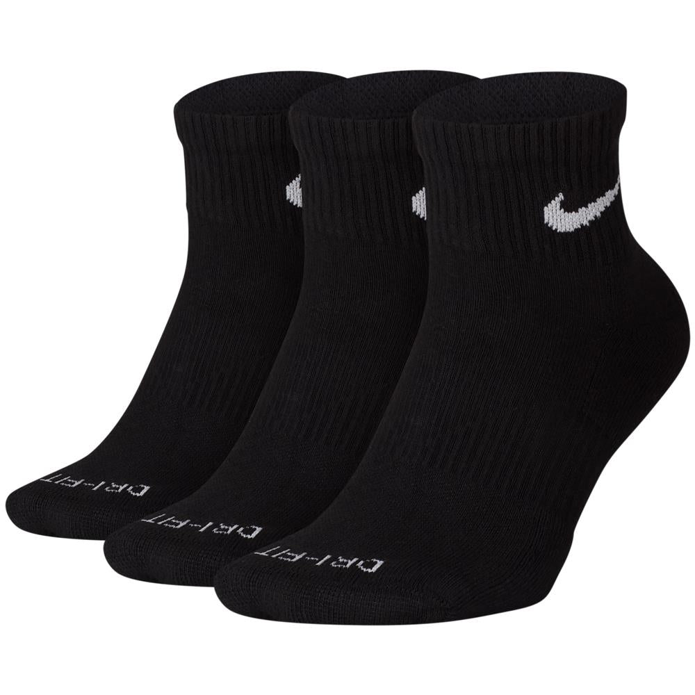 Nike Everyday Plus Cushion Low Cut Socks - Black/White