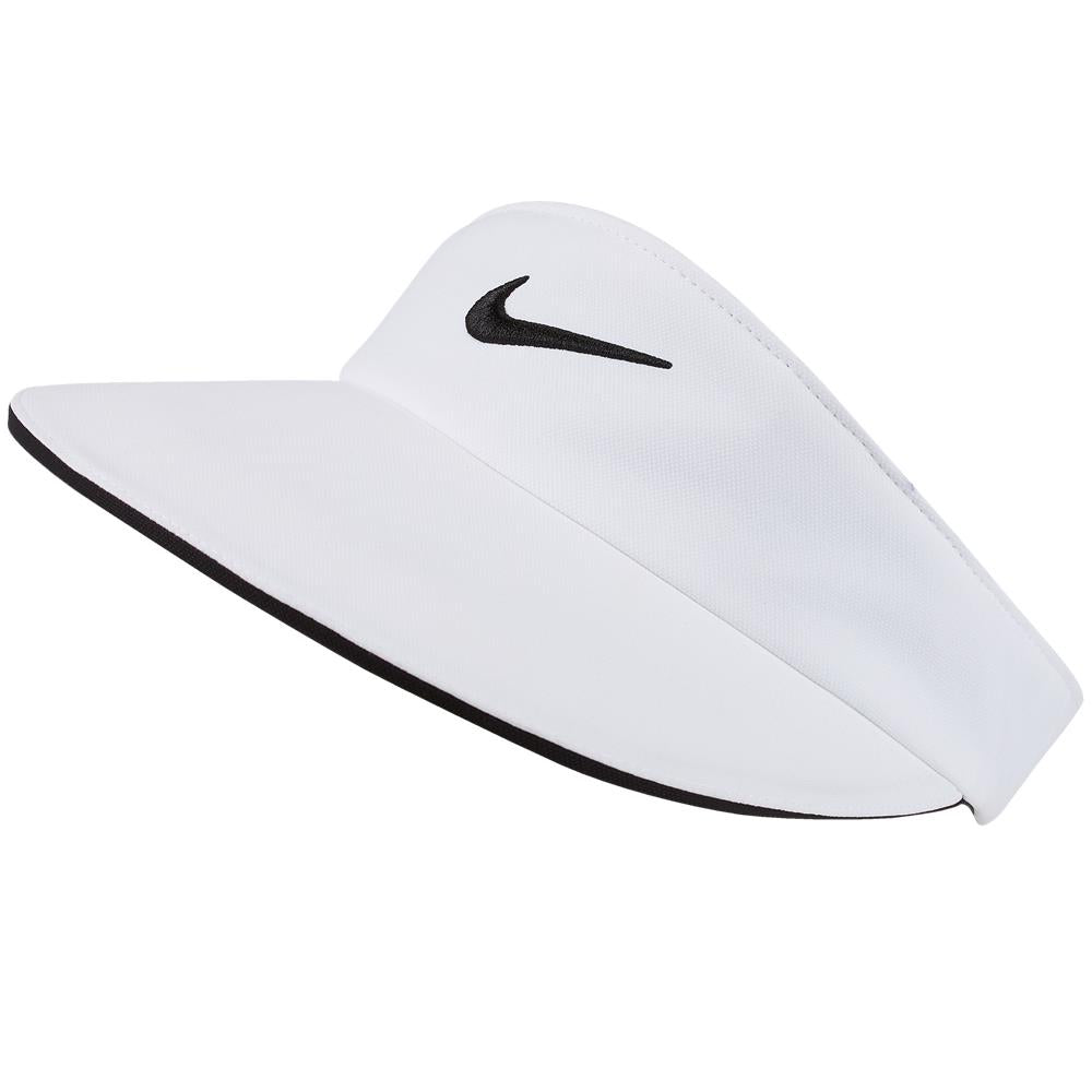 Nike Women's Aerobill Wide Visor - White