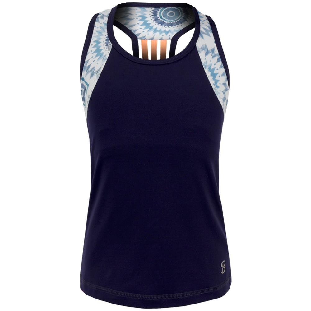 Sofibella Girls Sorrento Tank - Navy