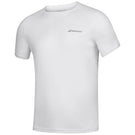 Babolat Men's Play Crew Neck Tee - White