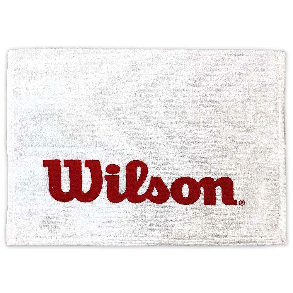 Wilson Logo Towel - White/Red