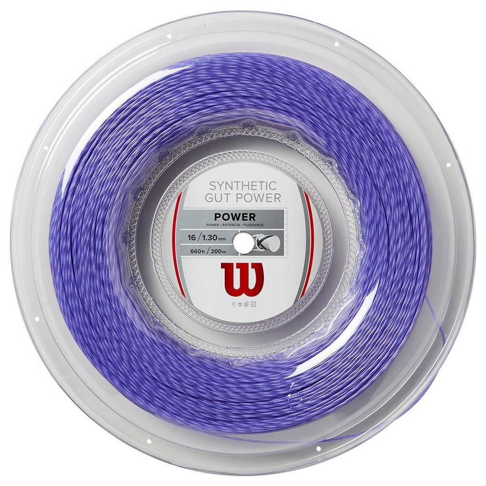 Wilson Synthetic Gut Power - 130 Purple - String Reel – Merchant of Tennis