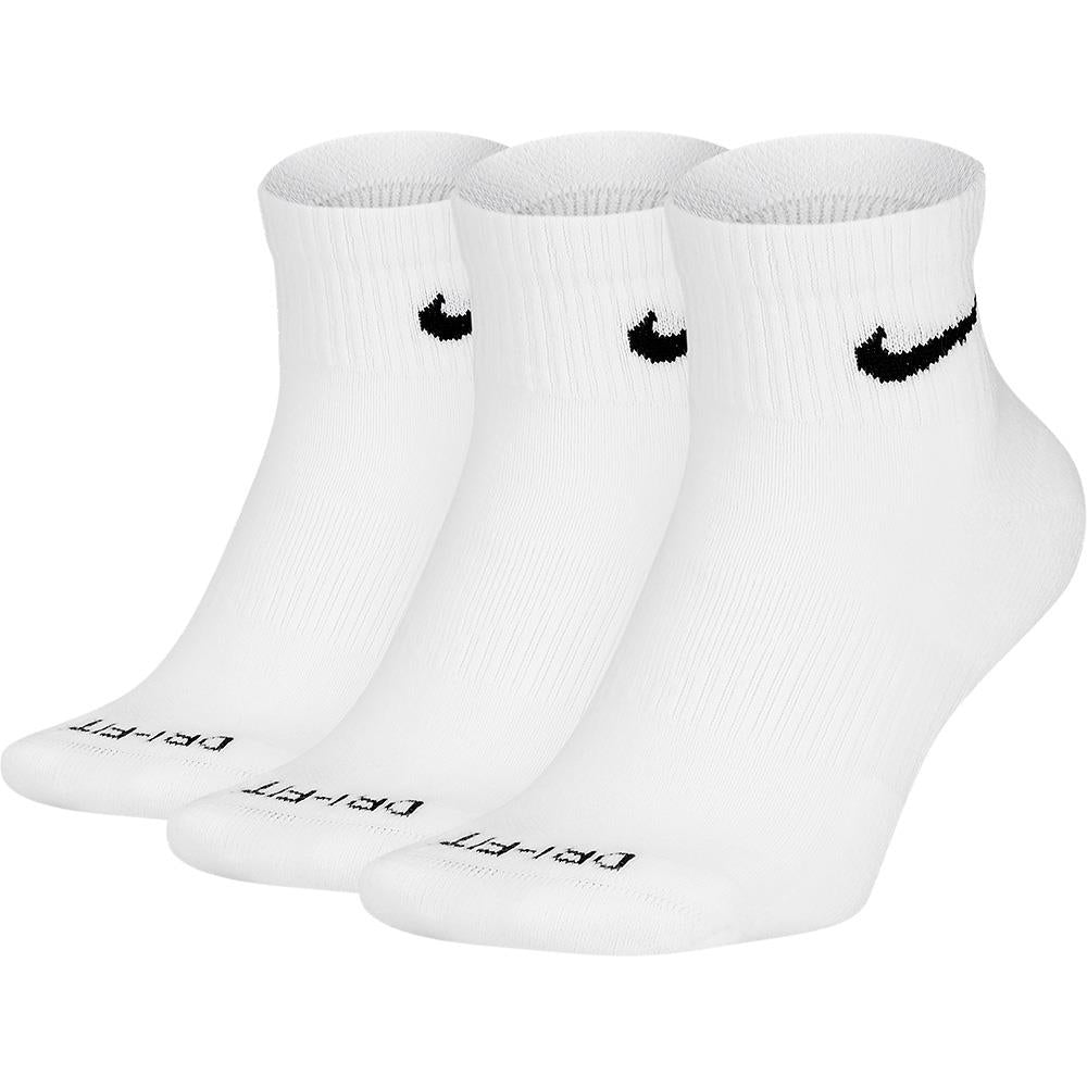Nike Nike Everyday Plus Cushioned Socks 3 Pack - White