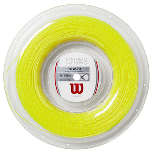 Wilson Synthetic Gut Power - 130 Yellow - String Reel