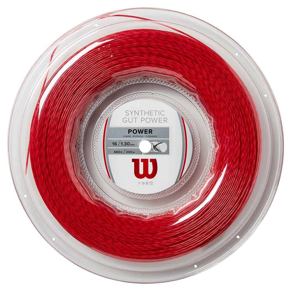 Wilson Synthetic Gut Power - 130 Red - String Reel