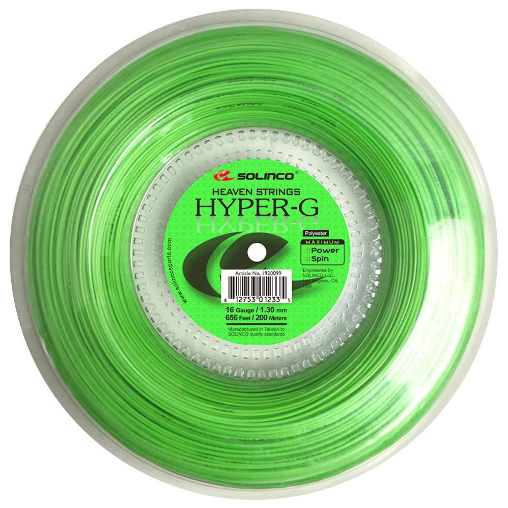Solinco Hyper-G 17 Tennis String Reel (Green)