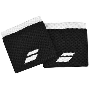 Babolat Logo Wristbands - Black/White