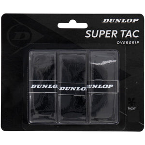 Dunlop Super Tac Overgrip - 3 Pack - Black
