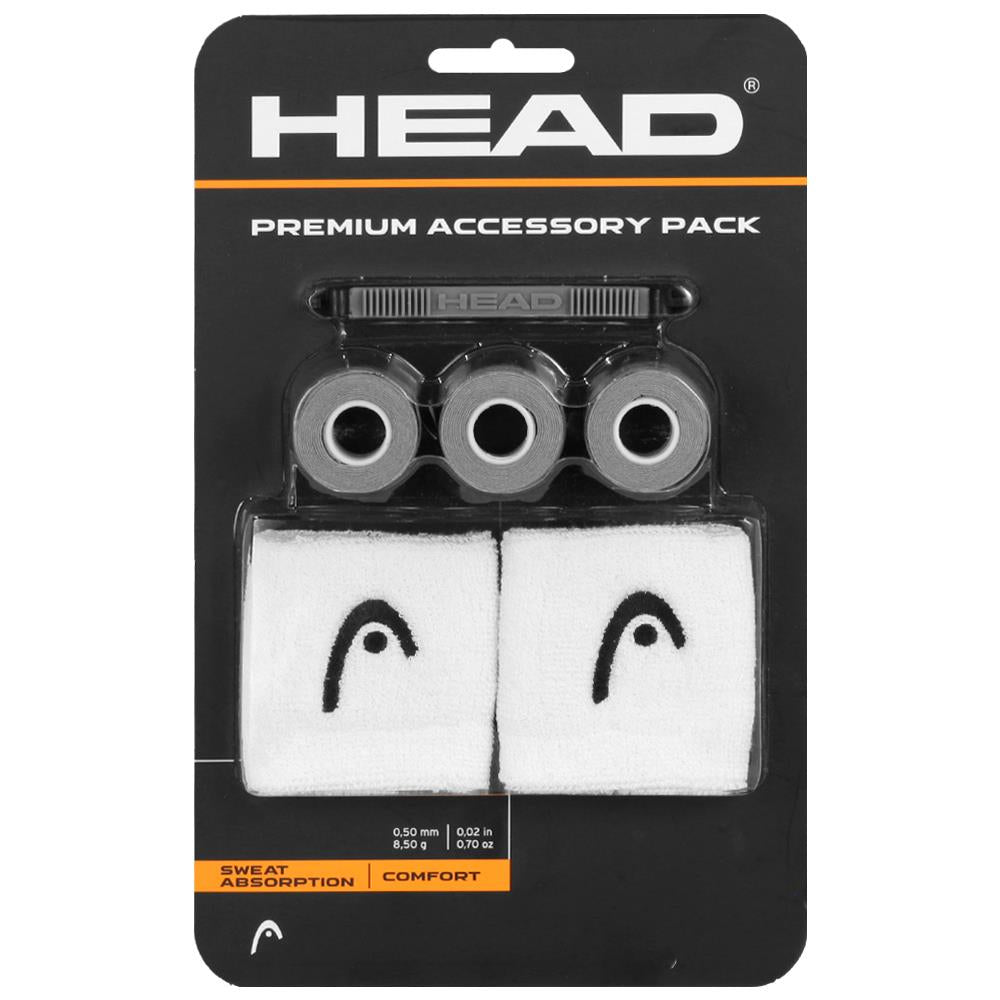 Head Premium Accessory Pack - White/Grey