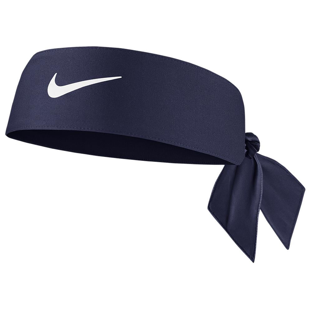 Nike Dri Fit Head Tie 4.0 - Midnight Navy/White