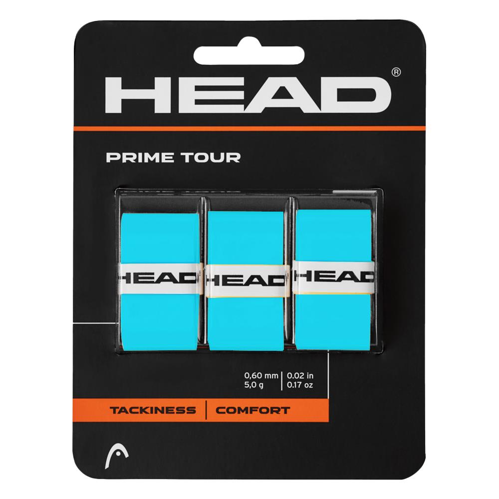 Head Prime Tour Overgrip - 3 Pack - Blue