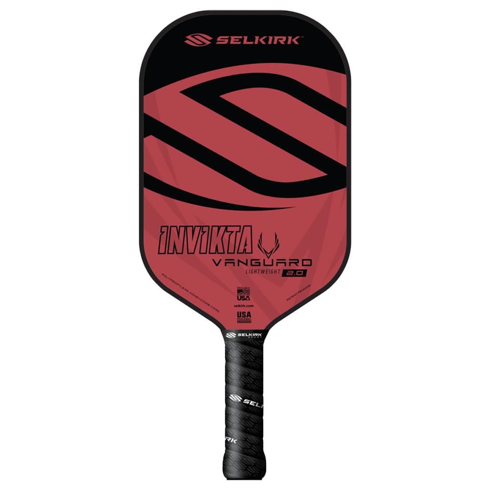 Selkirk Vanguard 2.0 Invikta Lightweight - Crimson Black