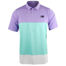 New Balance Men's Tournament Polo - Vibrant Violet/Multi