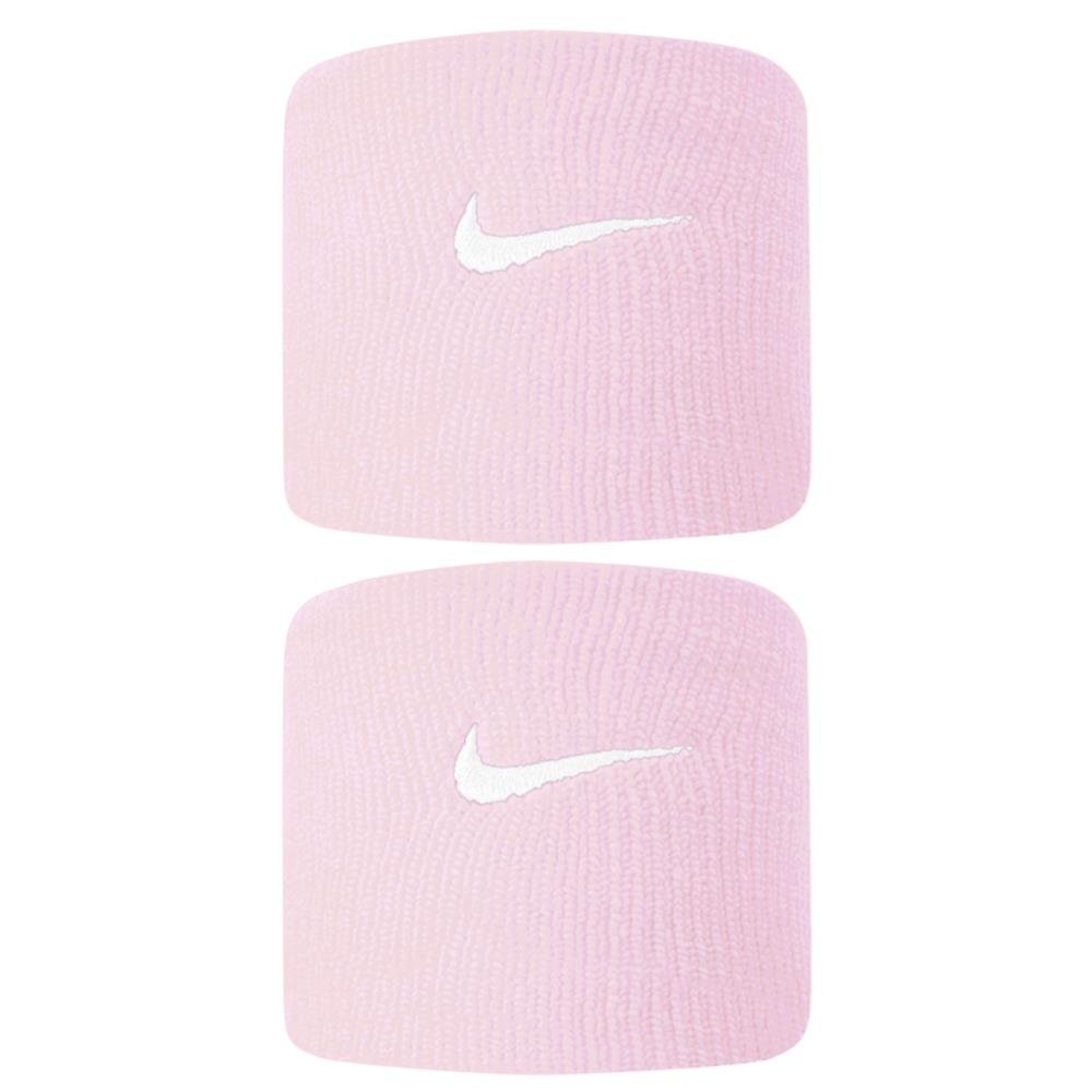 Nike Swoosh Premier DriFit Wristbands 2 Pack - Pink Foam