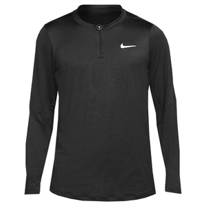 Nike Men's Advantage 1/2 Zip Longsleeve - Black