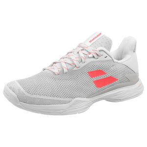 Babolat Women's Jet Tere - Clay - White/Living Coral