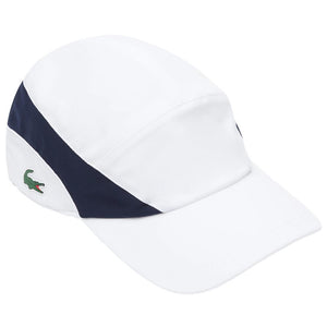 Lacoste Sport Tennis Hat - White/Navy Blue