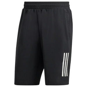 adidas Men's Club 3 Stripe 9" Shorts - Black