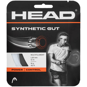 Head Synthetic Gut - White - String Set