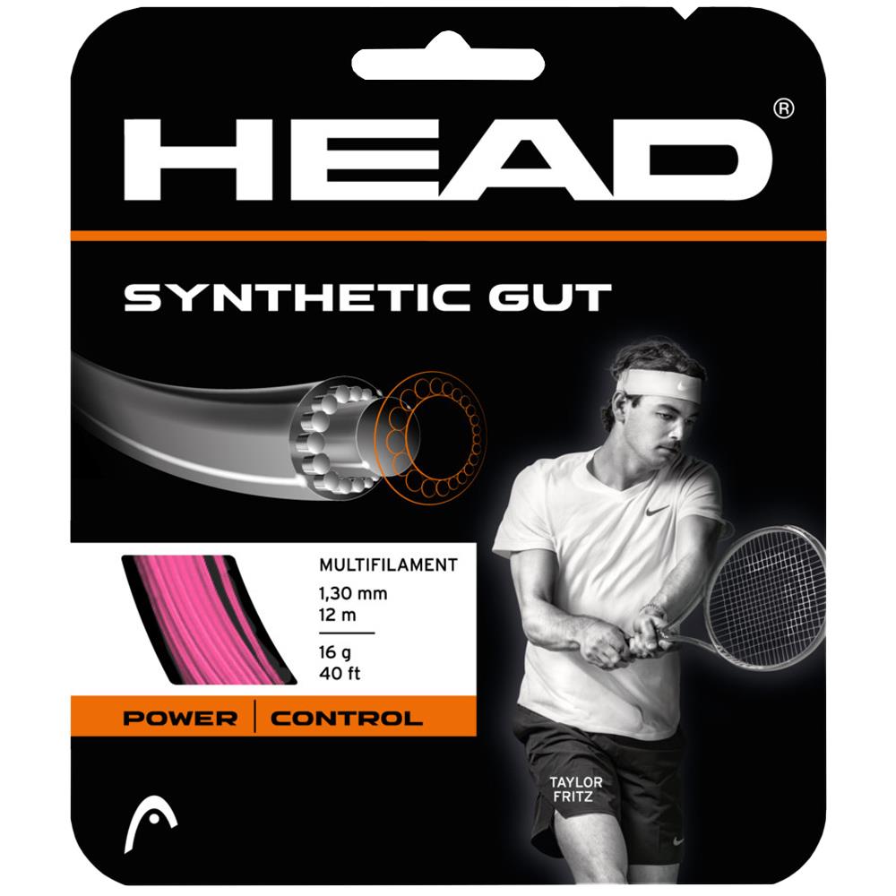 Head Synthetic Gut - 16 - Pink - String Set
