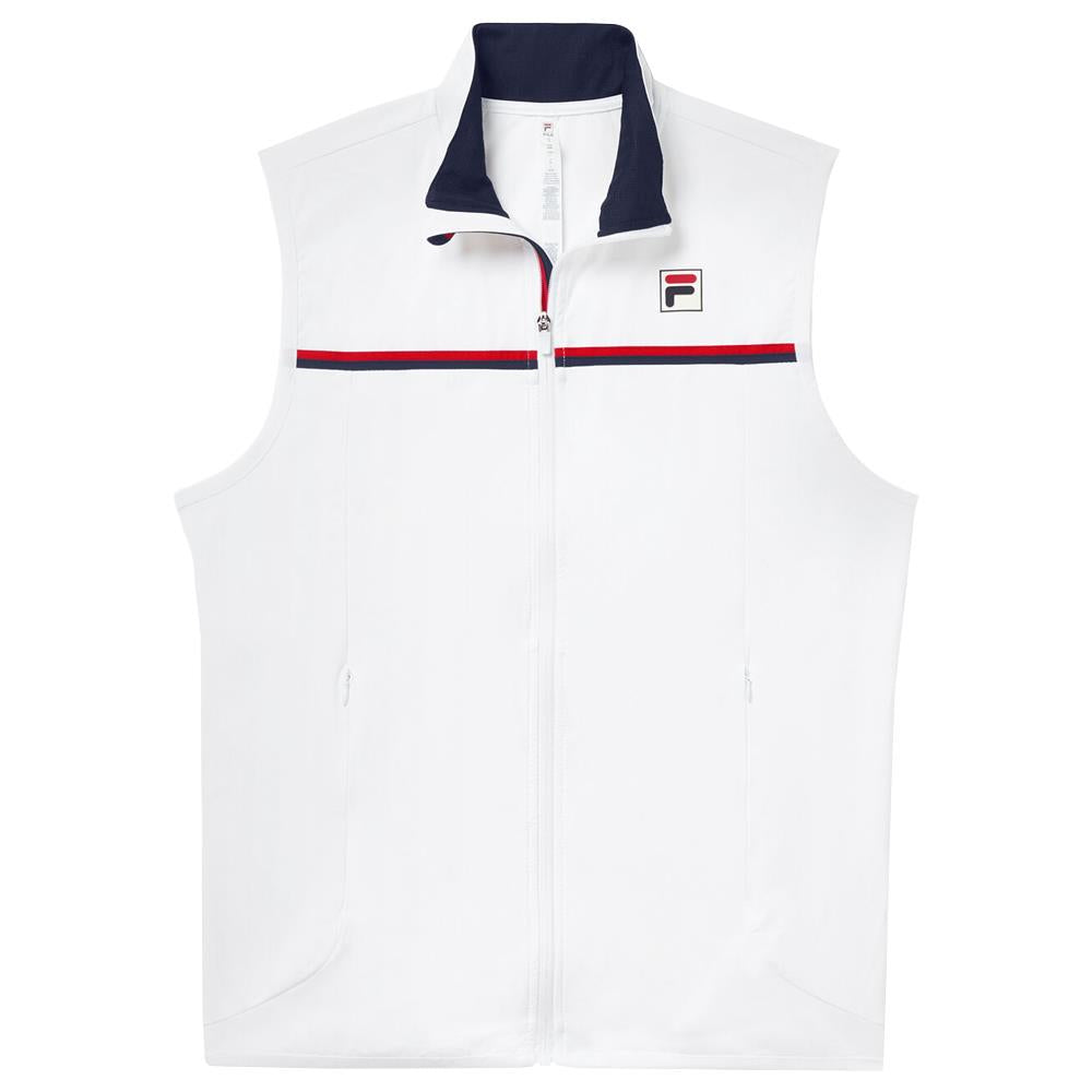 Fila Men's Heritage Essentials Tennis Vest - White