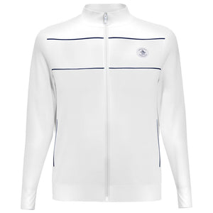 Penguin Men's Essential Tennis Track Jacket - Bright White